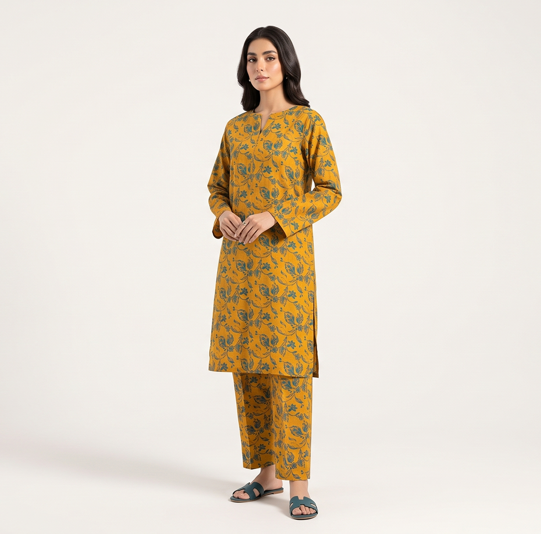 Lawn 2-Piece Unstitched Printed Suit