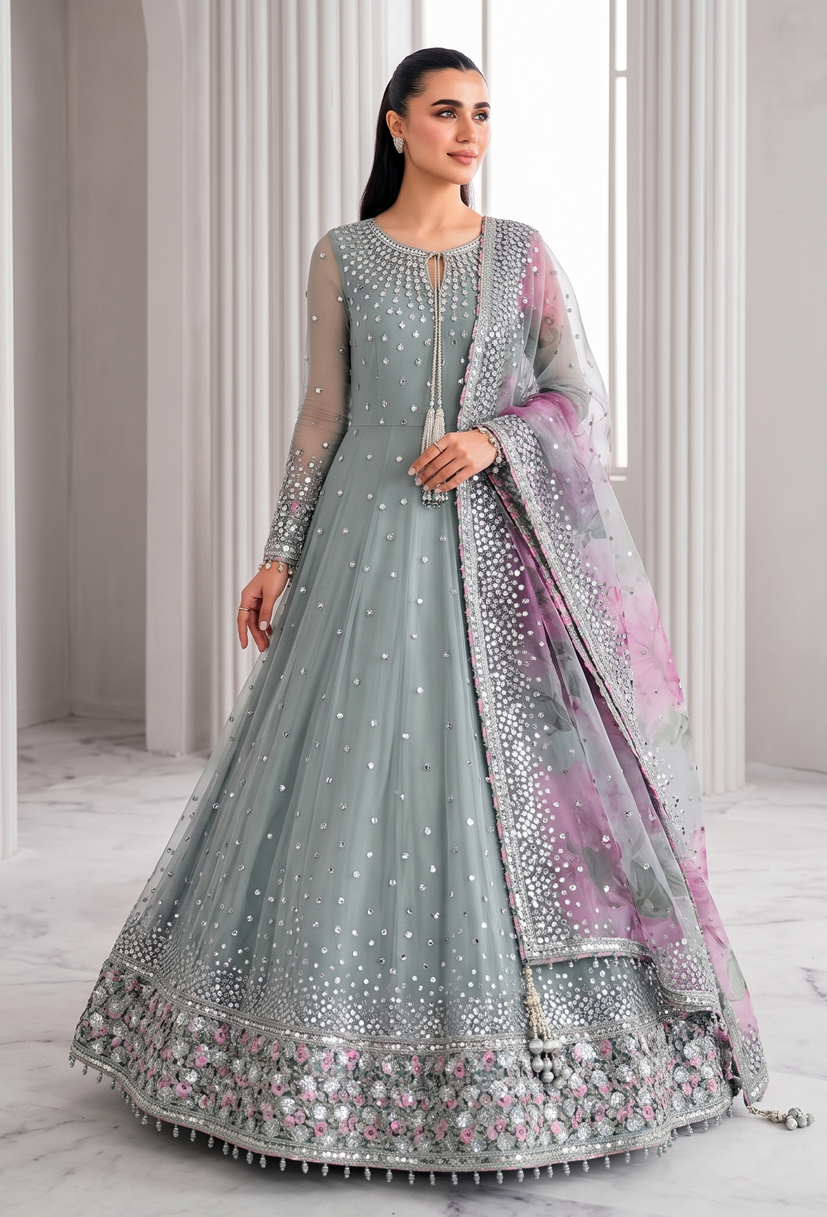 JAZMIN – Premium Sequin Maxi