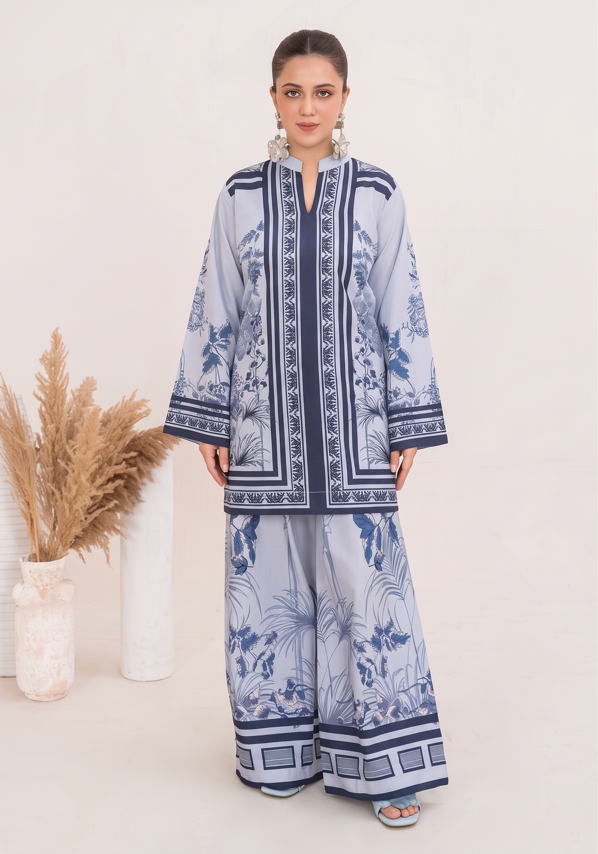 Winter Collection 2PC Unstitched Suit