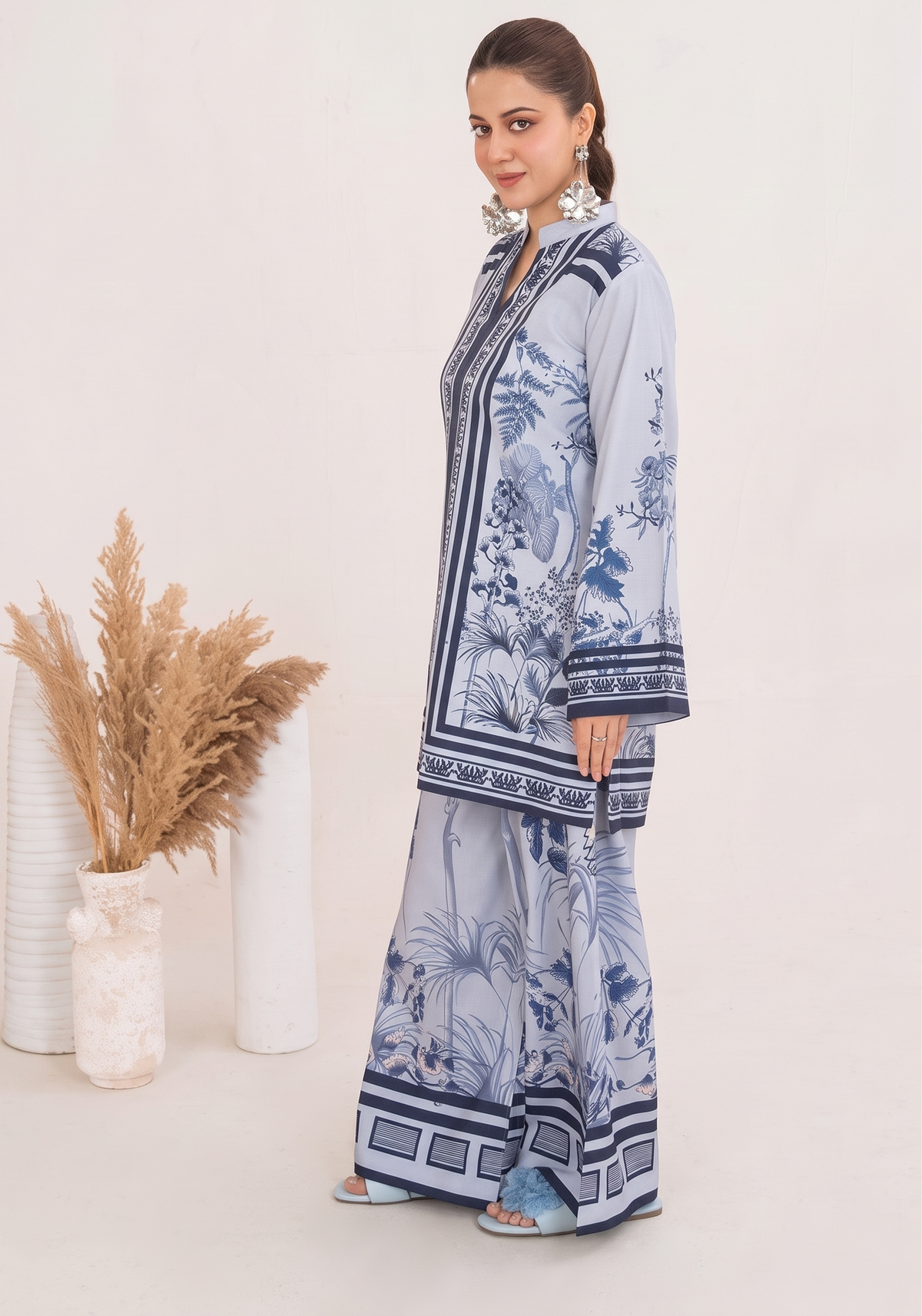 Winter Collection 2PC Unstitched Suit