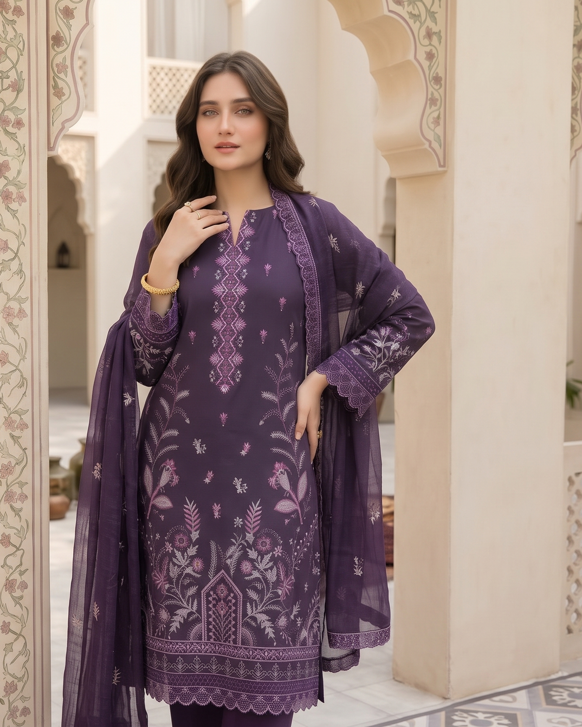 Winter Premium Dhanak 3PC