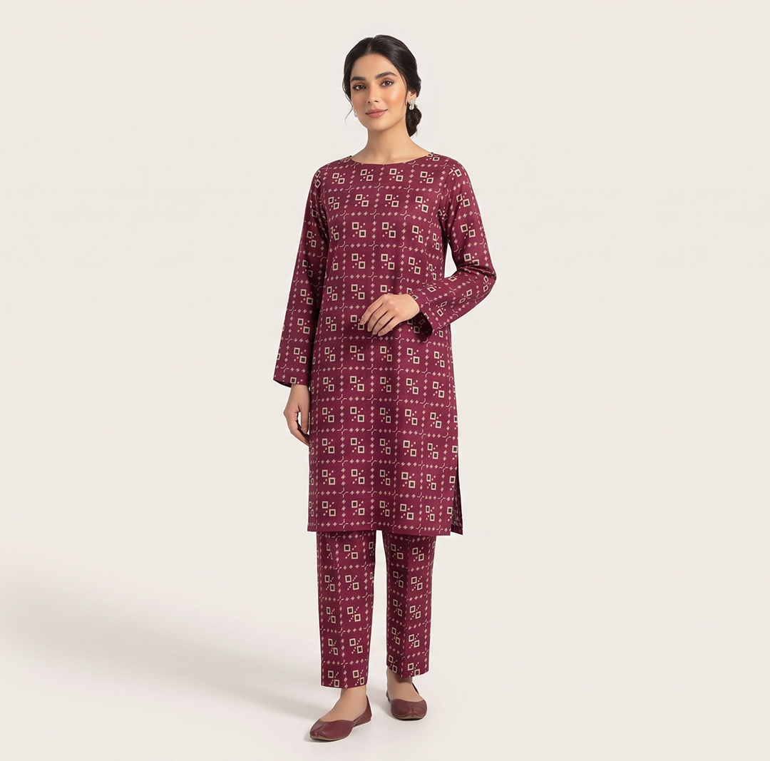 Lawn 2-Piece Unstitched Printed Suit