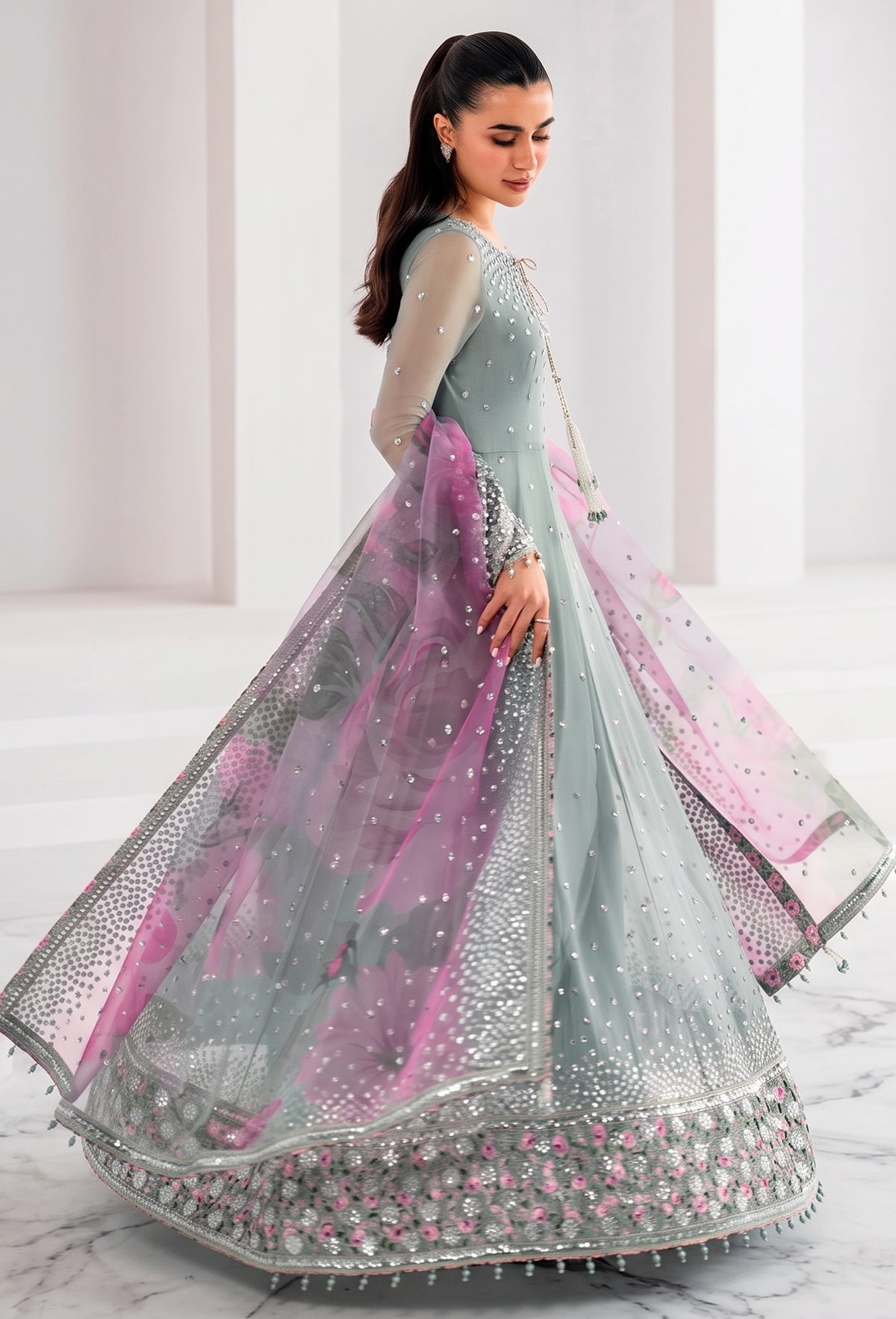 JAZMIN – Premium Sequin Maxi