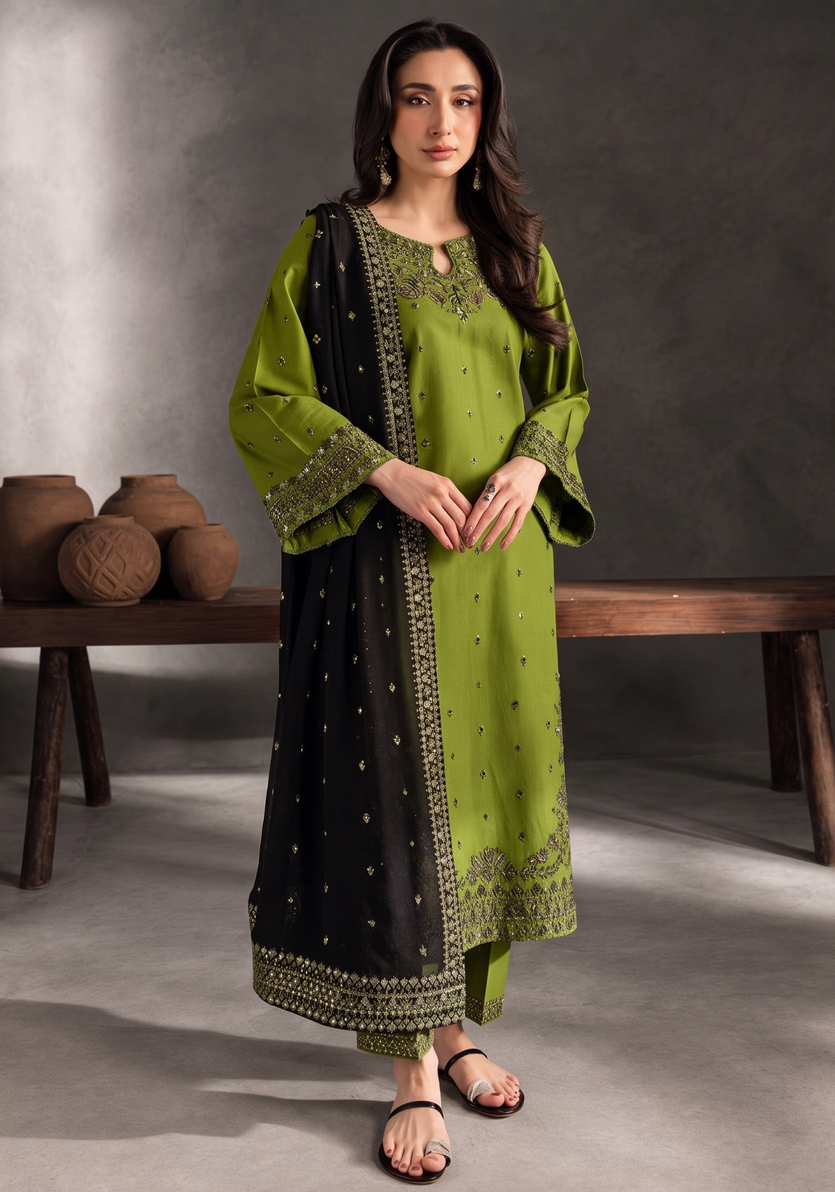 Batik Dhanak 3PC – NF 1032