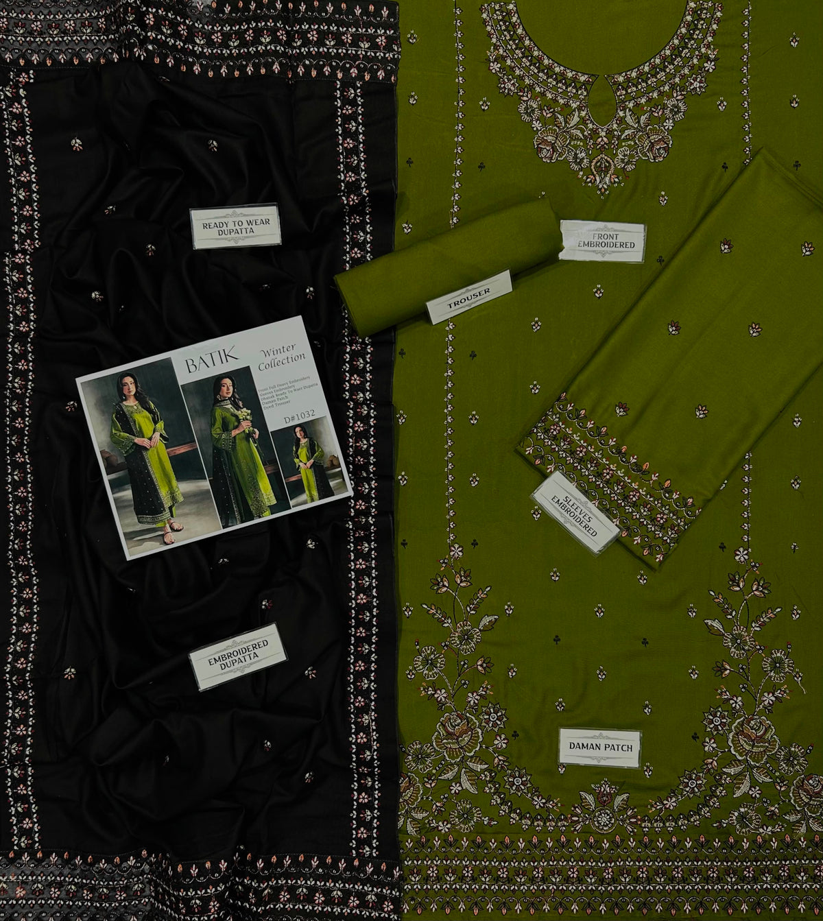 Batik Dhanak 3PC – NF 1032