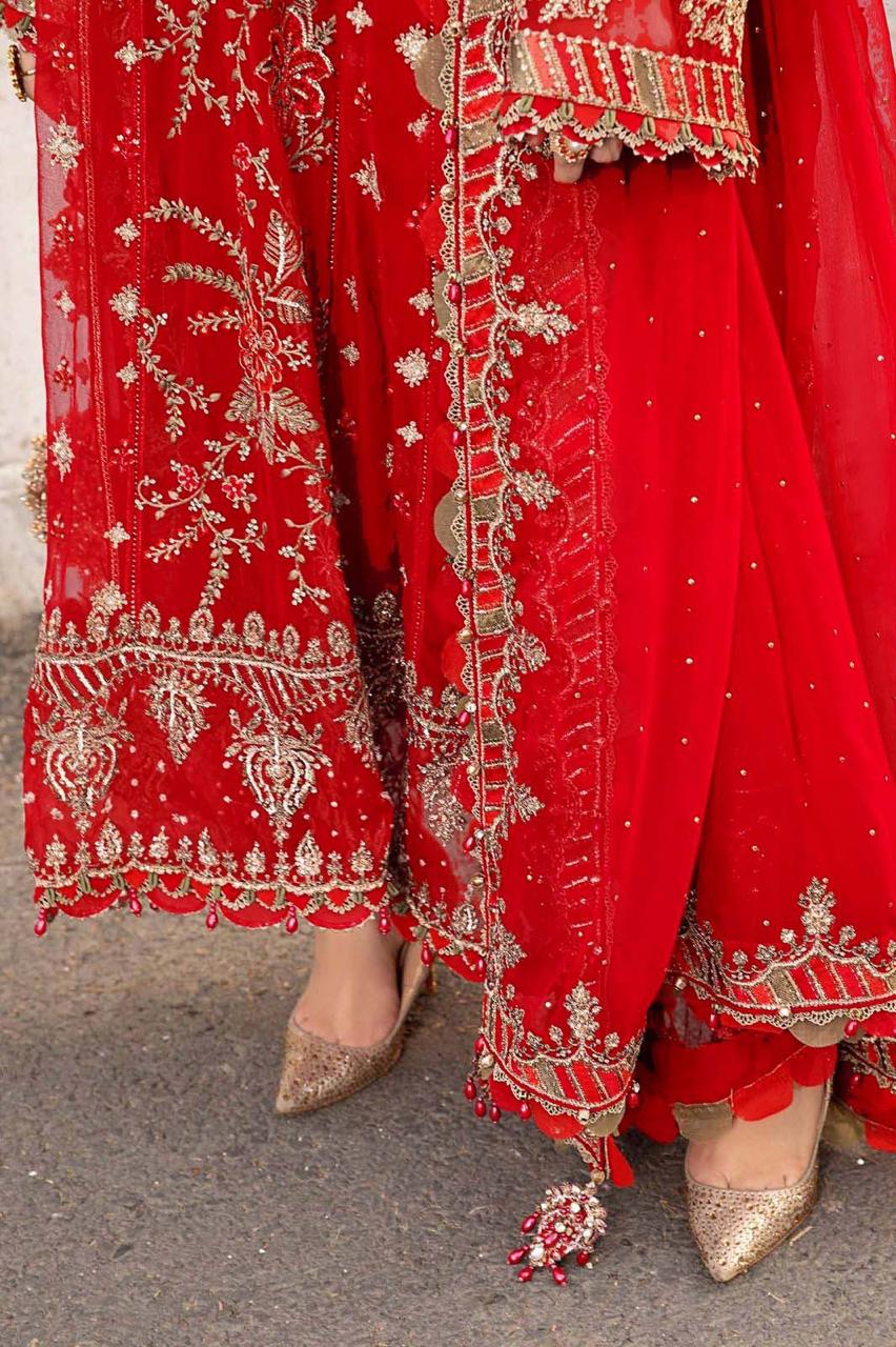 Chiffon Collection — Premium Heavy Embroidered 3-Piece