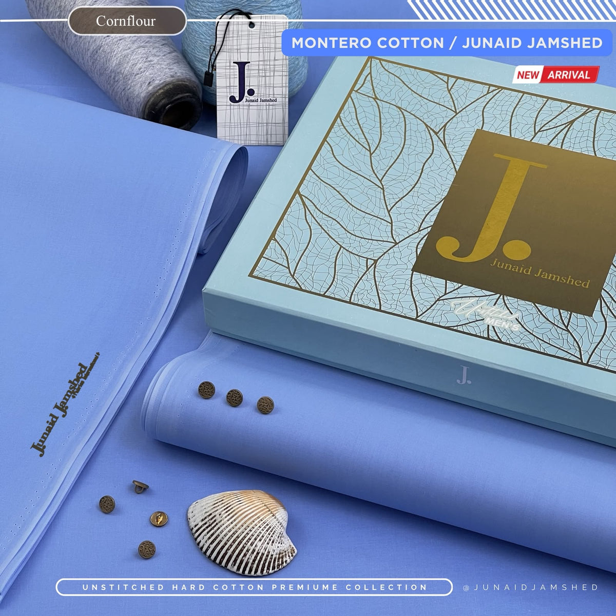 Junaid Jamshed Hard Cotton